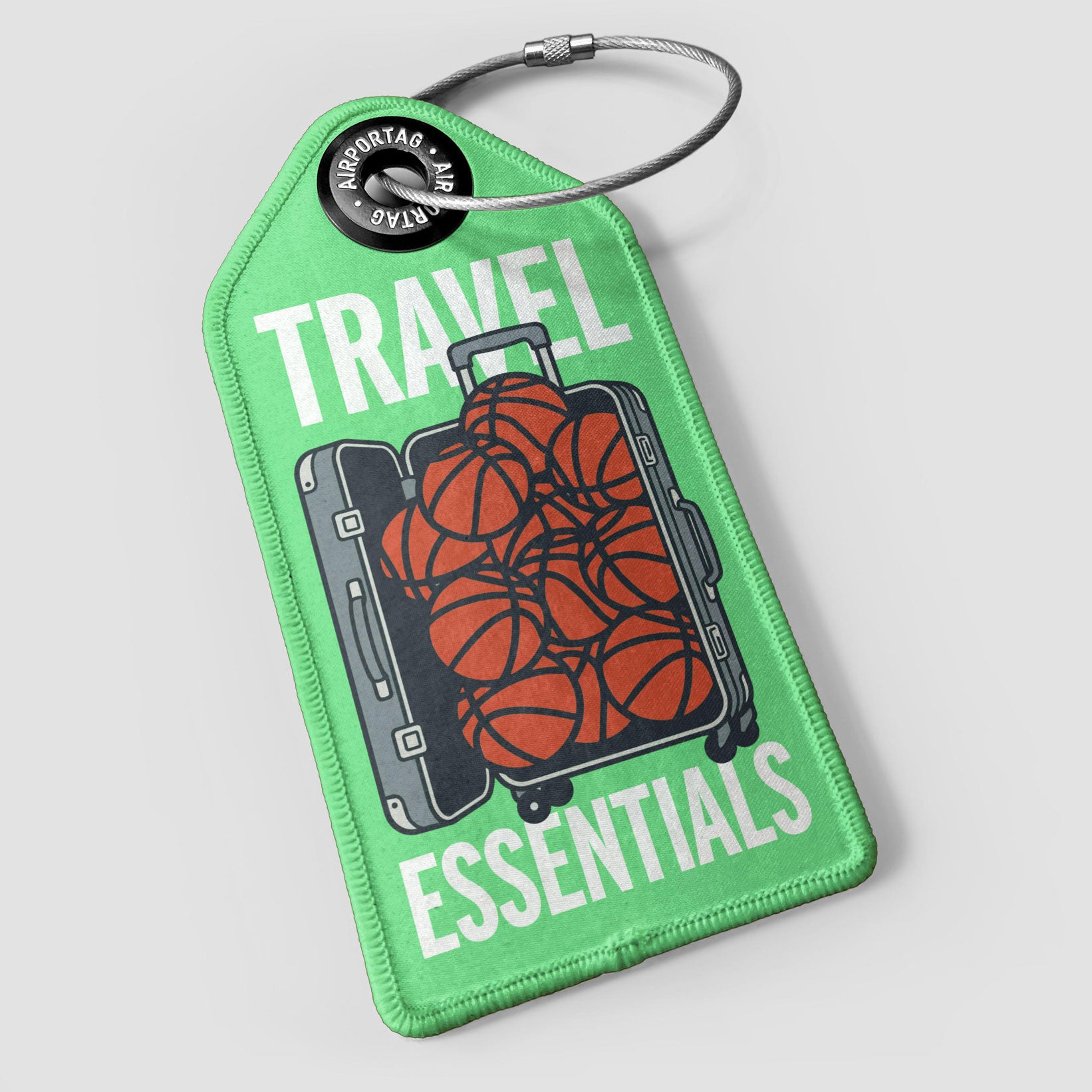Basketball Travel Essentials - Luggage Tag
