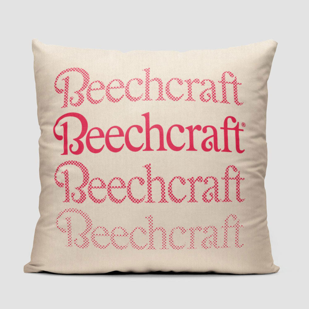 Beechcraft Logo Fade - Throw Pillow