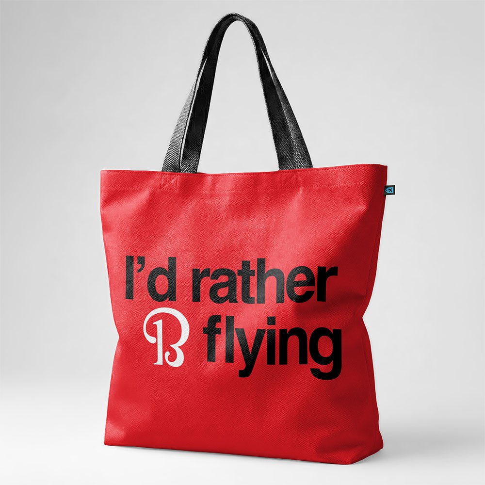 Beechcraft Rather be Flying - Tote Bag