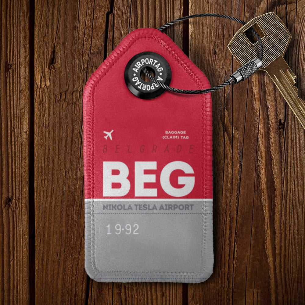 BEG - Porte-clés en cuir