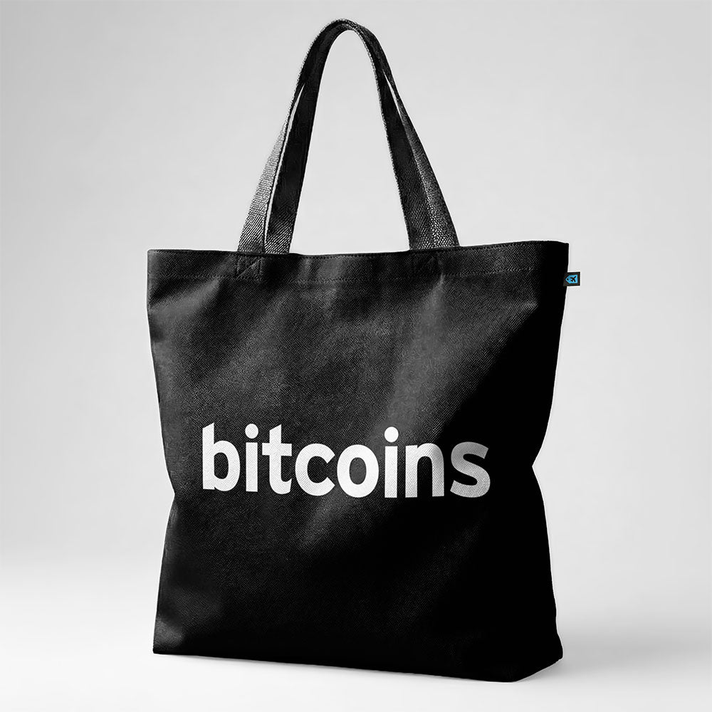 Bitcoins - Sac fourre-tout