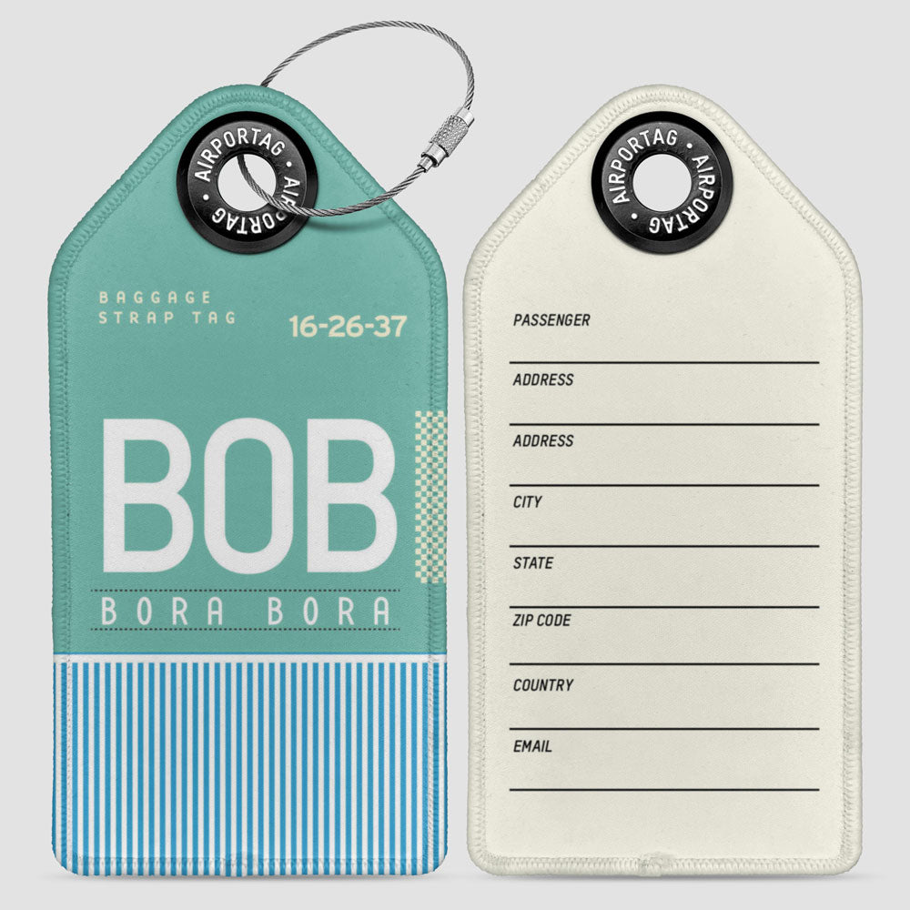 BOB - Étiquette de Bagage