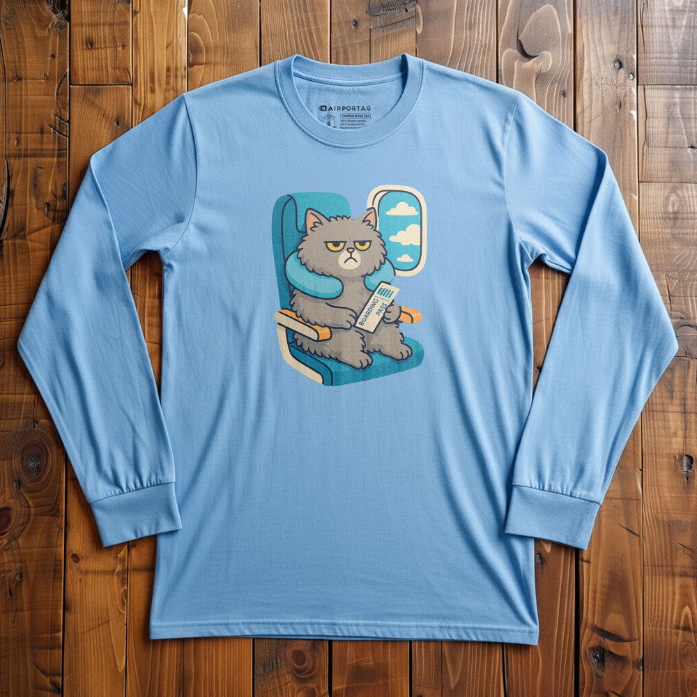 Bored Cat - Long Sleeve T-Shirt