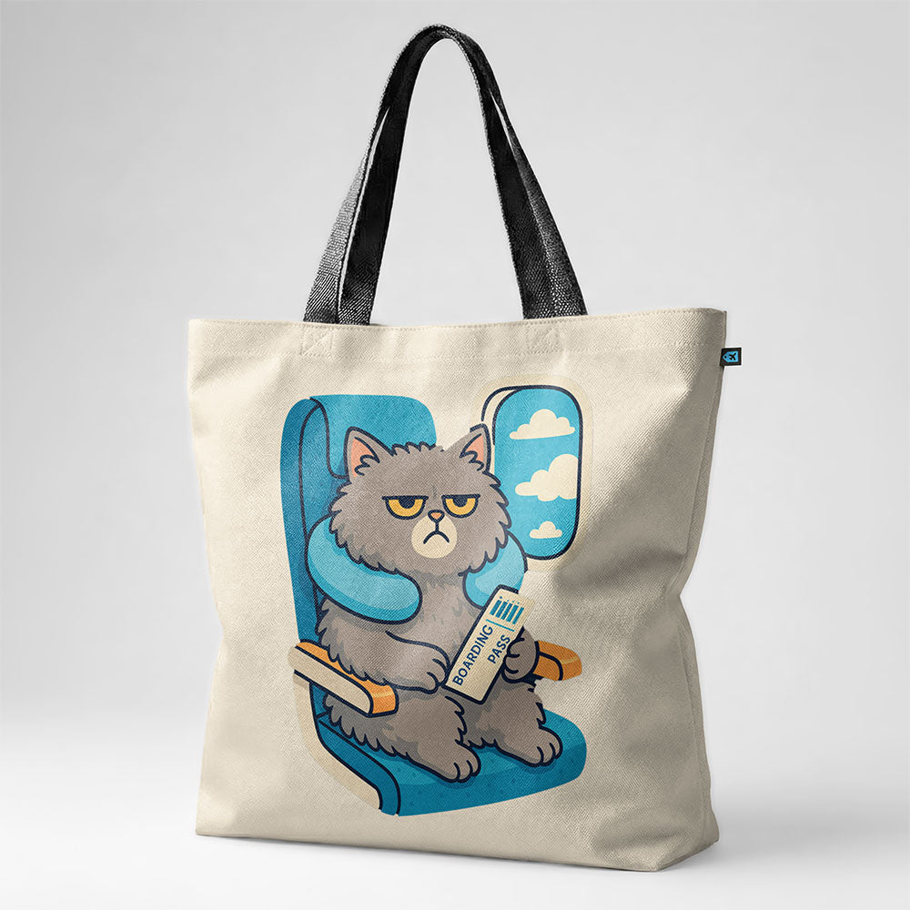 Bored Cat - Tote Bag