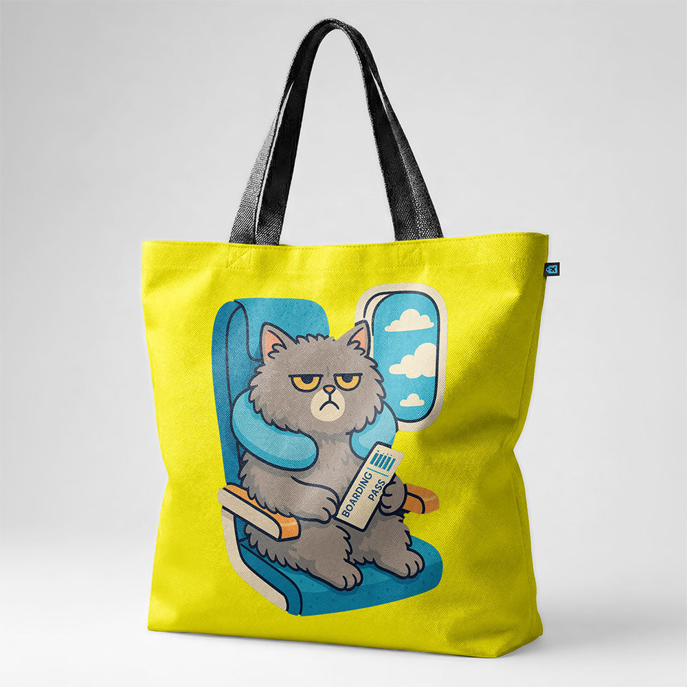Bored Cat - Tote Bag