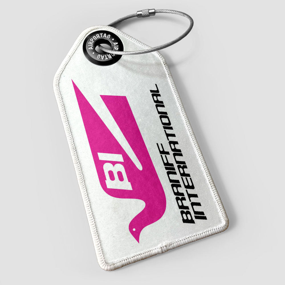 Braniff Logo - Luggage Tag