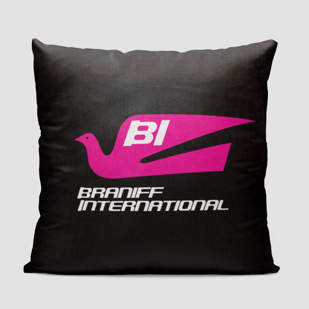 Braniff Logo - Throw Pillow