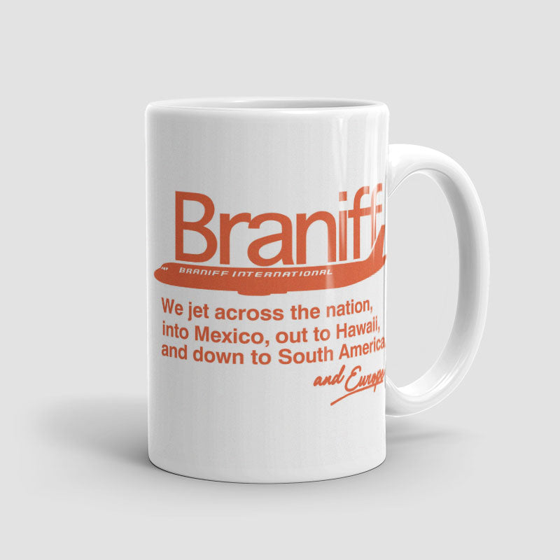 Braniff We Jet Across the Nation - Mug