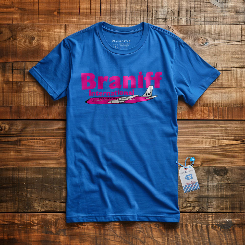 Braniff International Pink - T-Shirt