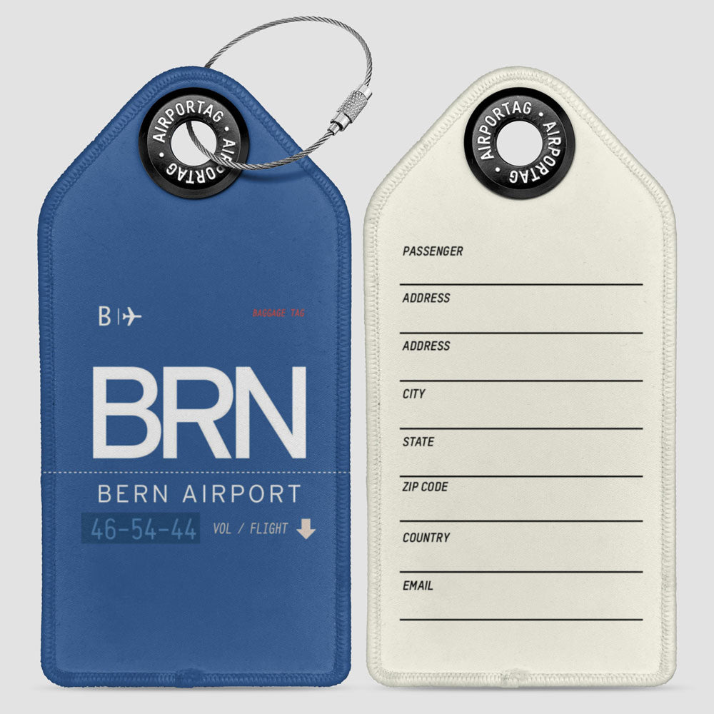 BRN - Étiquette de bagage