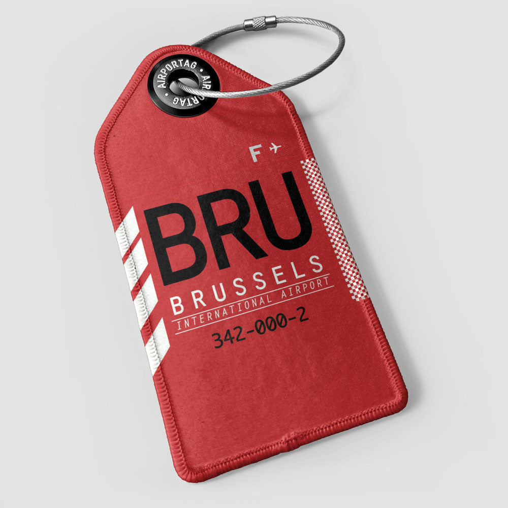 BRU - Étiquette de bagage