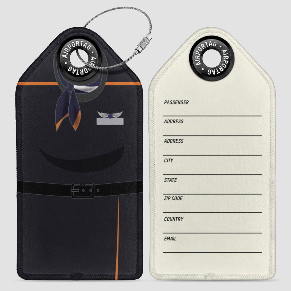 B6 Female Cabin Crew Uniform - Luggage Tag