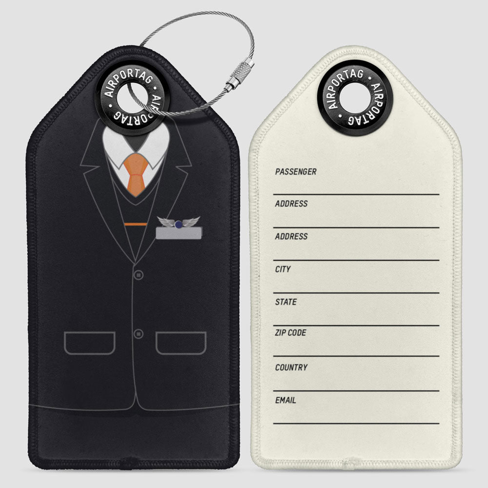 B6 Male Cabin Crew Uniform - Luggage Tag