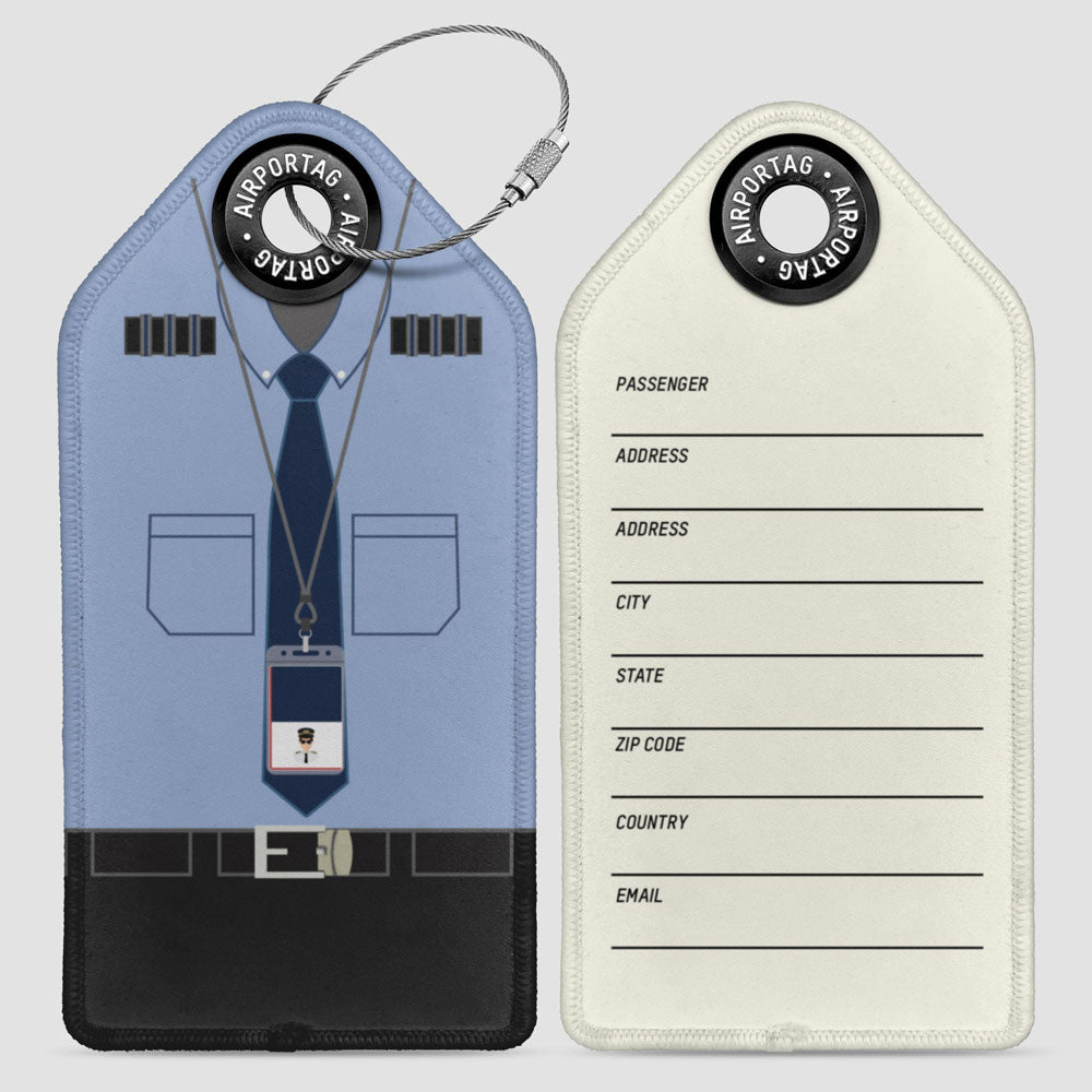 B6 Pilot Uniform - Luggage Tag