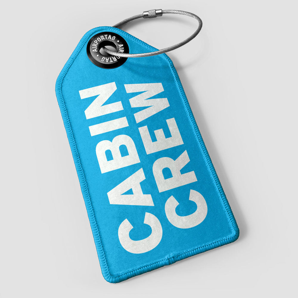 Équipage de cabine - Étiquette de bagage