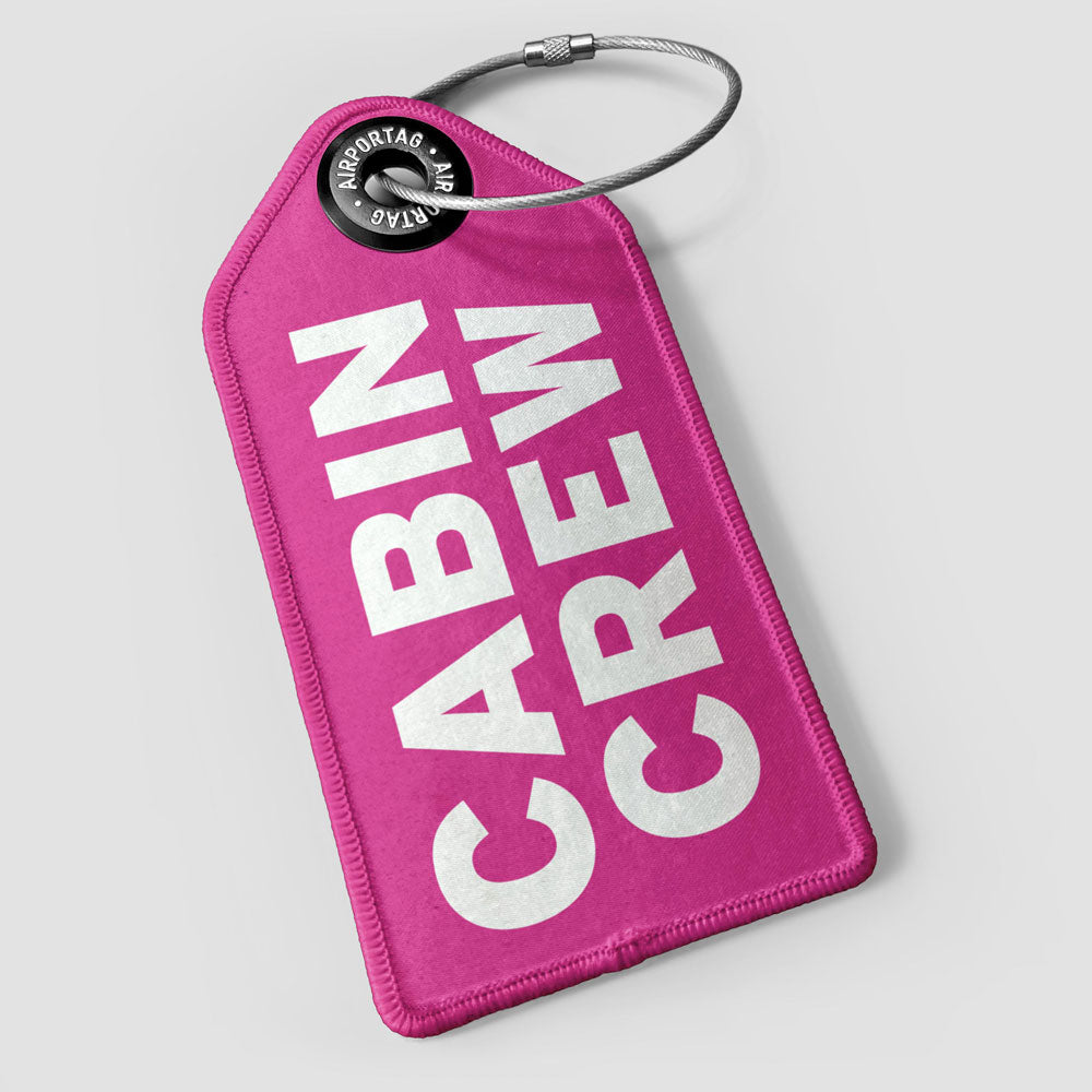 Équipage de cabine - Étiquette de bagage