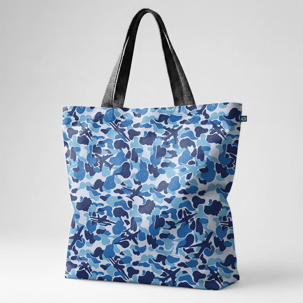 Camouflage Plane - Tote Bag