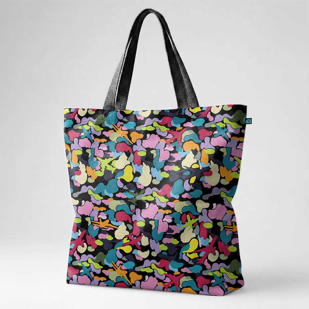 Camouflage Plane - Tote Bag