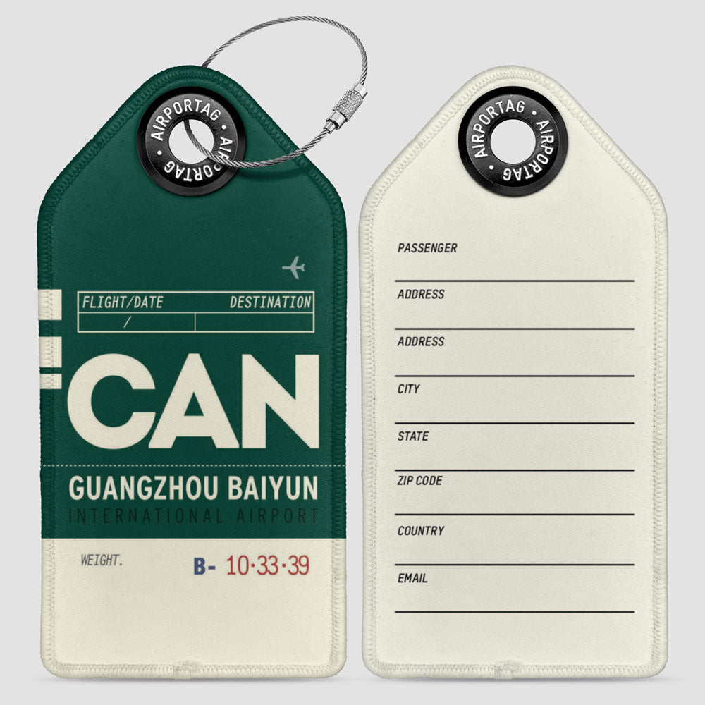 CAN - Luggage Tag