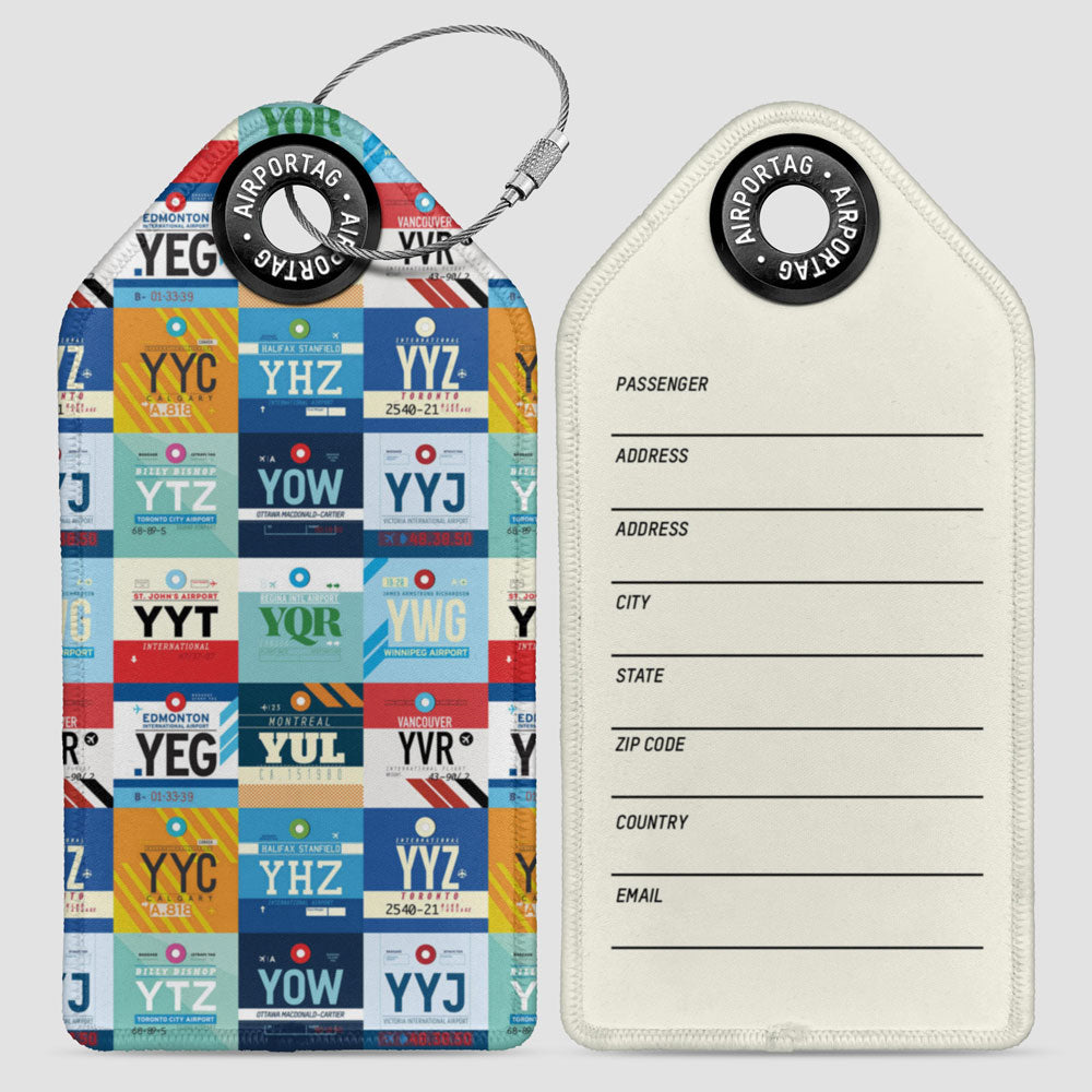 Canadian Airports - Luggage Tag