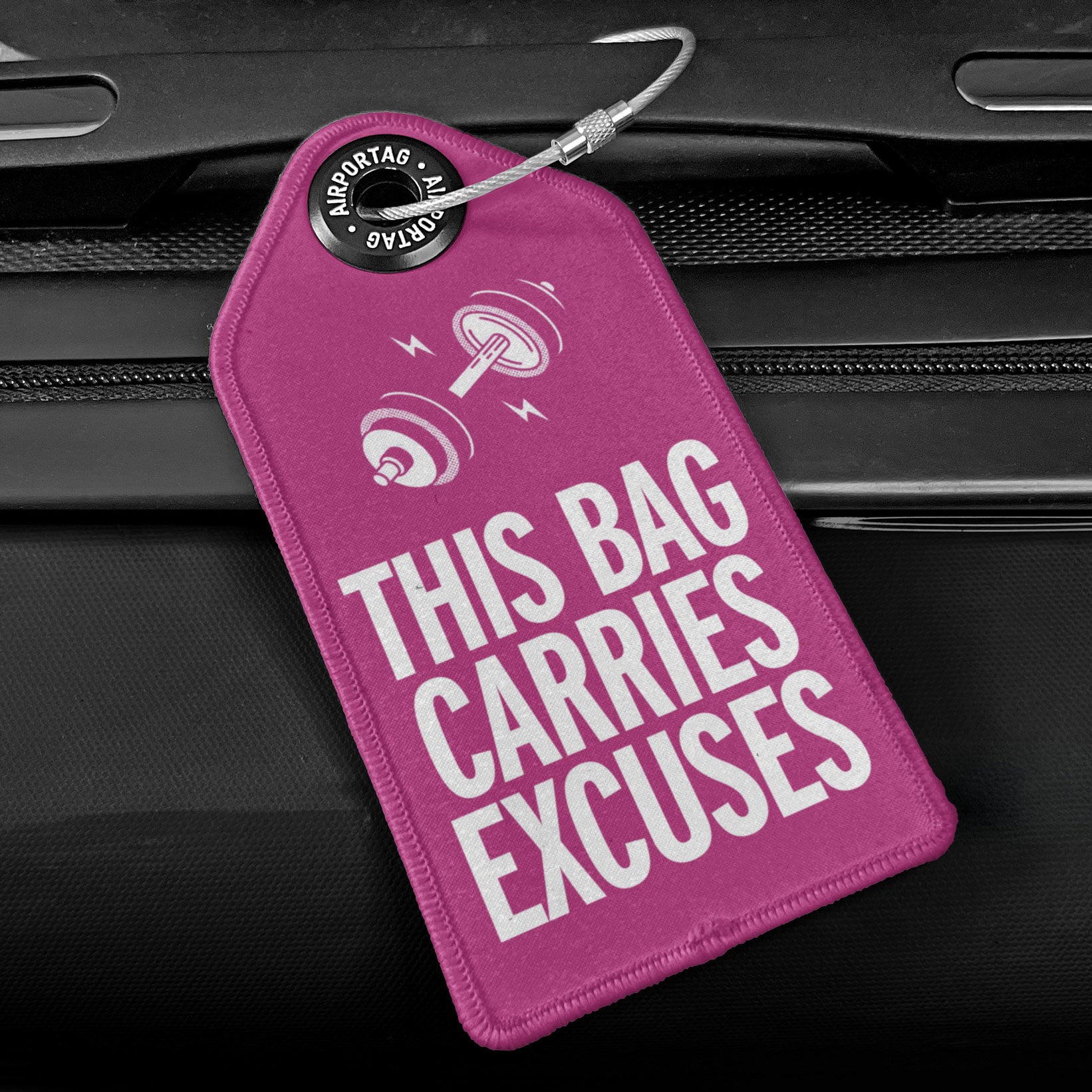 Carries Excuses - Luggage Tag