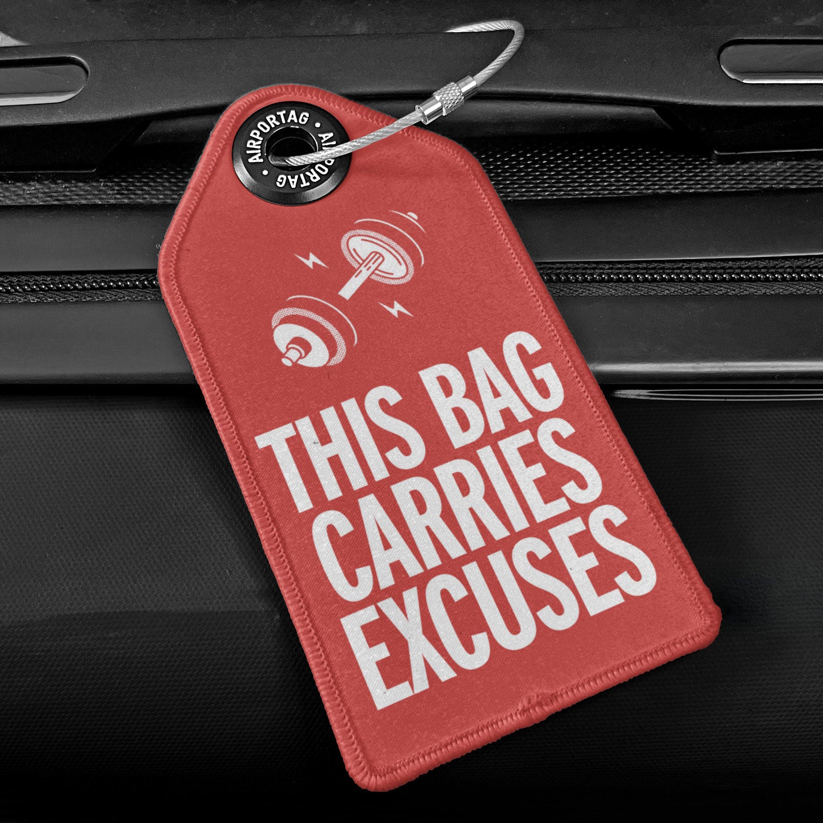 Carries Excuses - Luggage Tag
