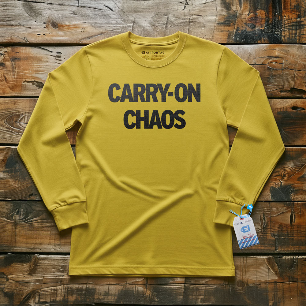 Carry On Chaos - Long Sleeve T-Shirt