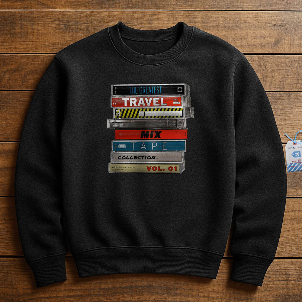 Travel Mix Cassette Stack - Sweatshirt