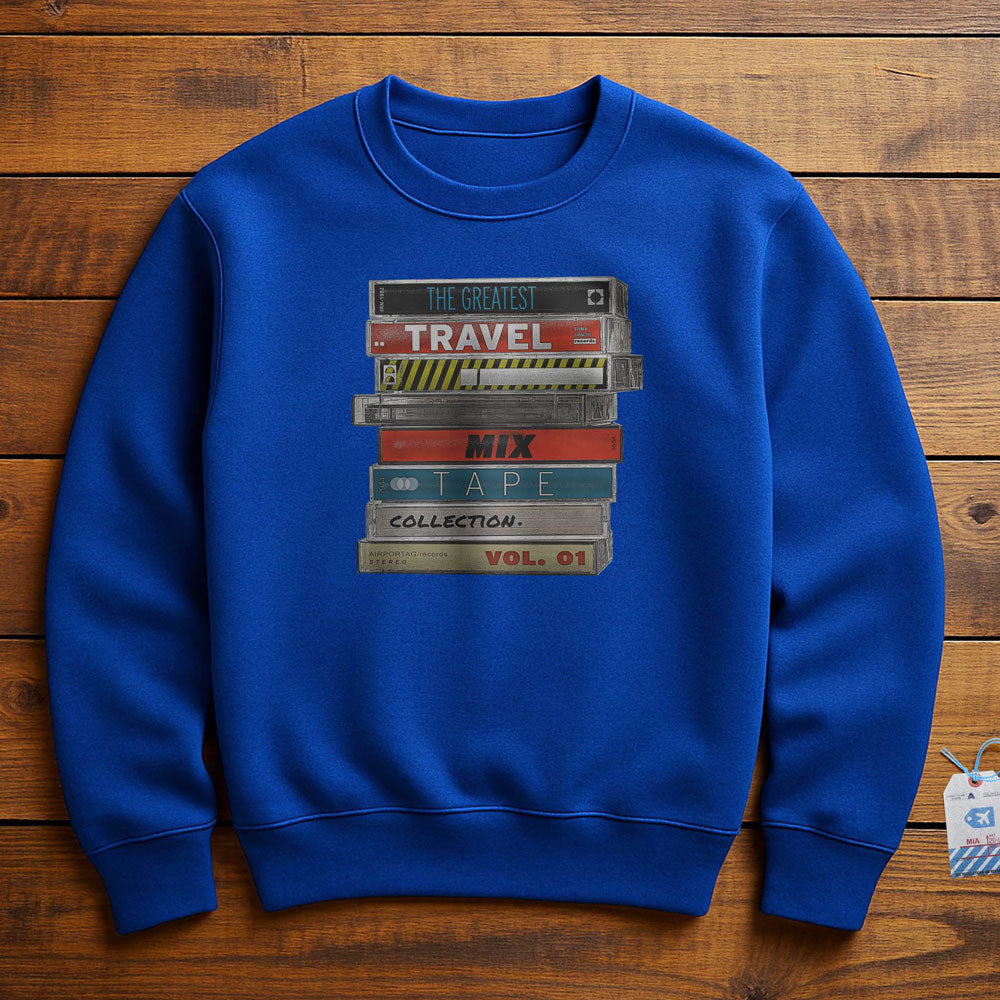 Travel Mix Cassette Stack - Sweatshirt