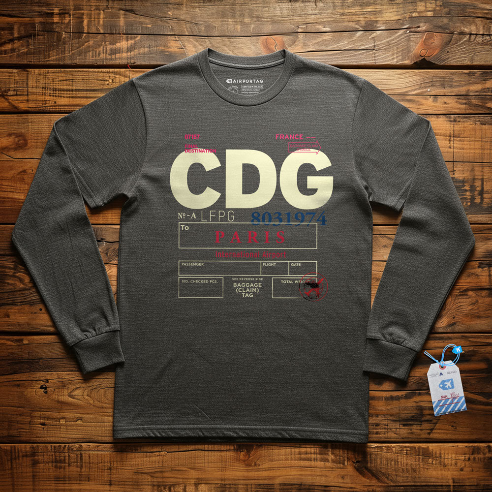 CDG Code - Long Sleeve T-Shirt