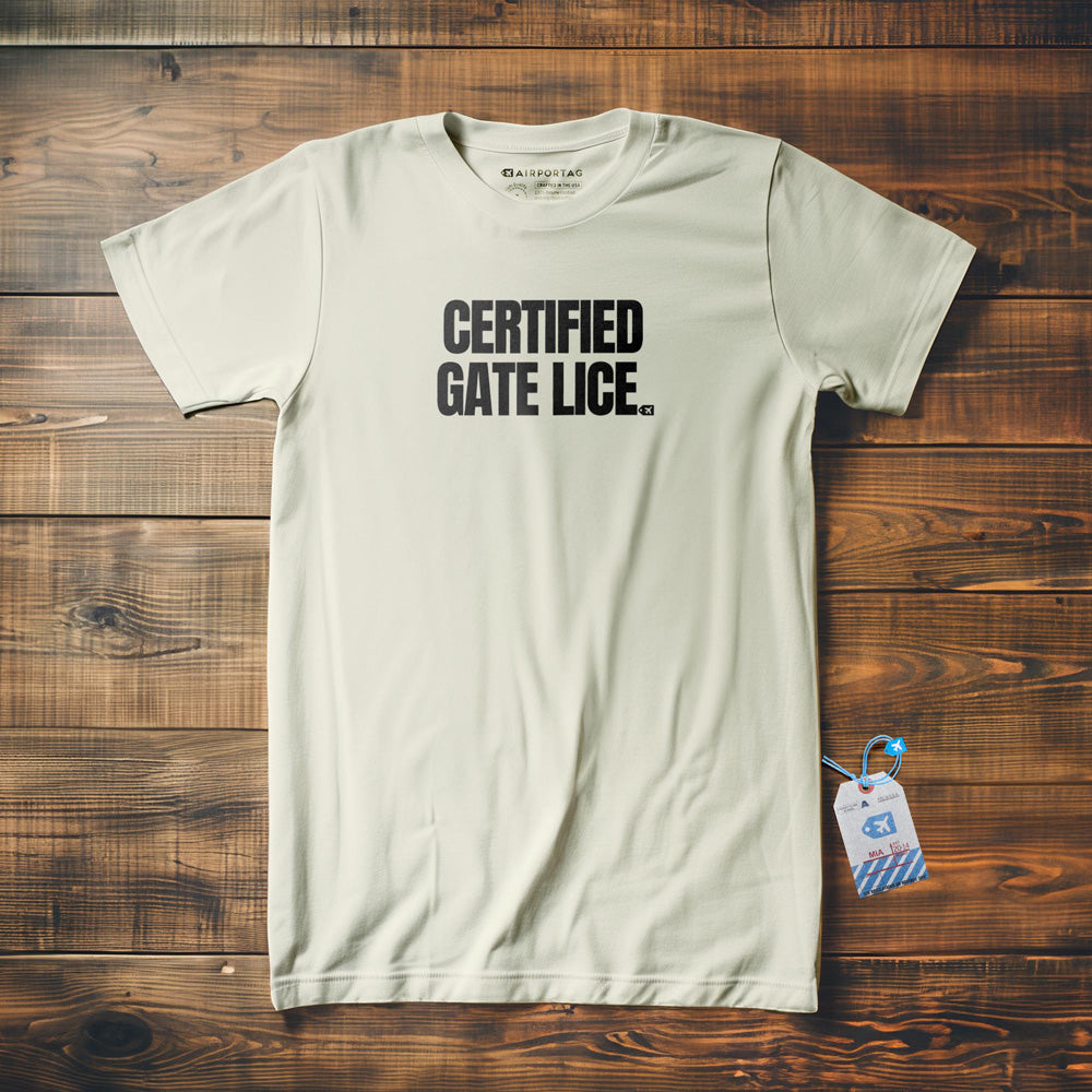 Certified Gate Lice - T-Shirt - Vintage White