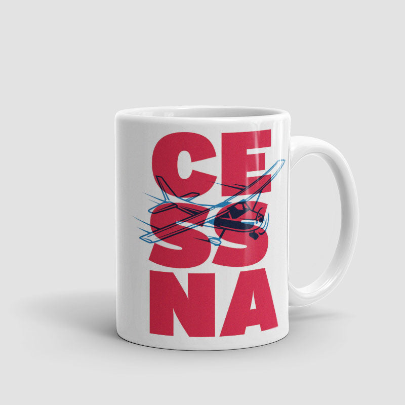 Cessna Big Letters - Mug