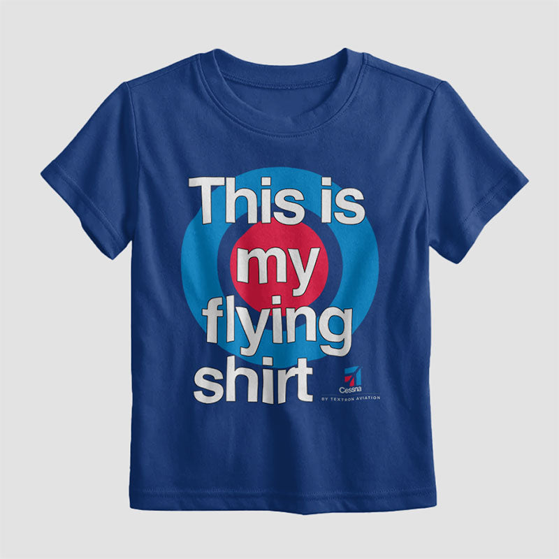 CESSNA-FLYING-SHIRT- Kids T-Shirt