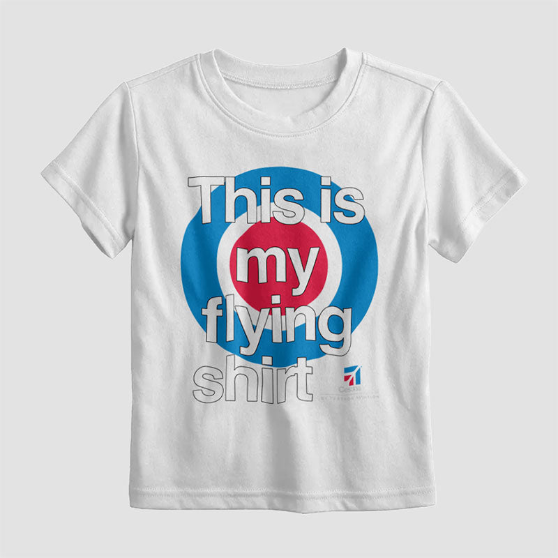 CESSNA-FLYING-SHIRT- Kids T-Shirt