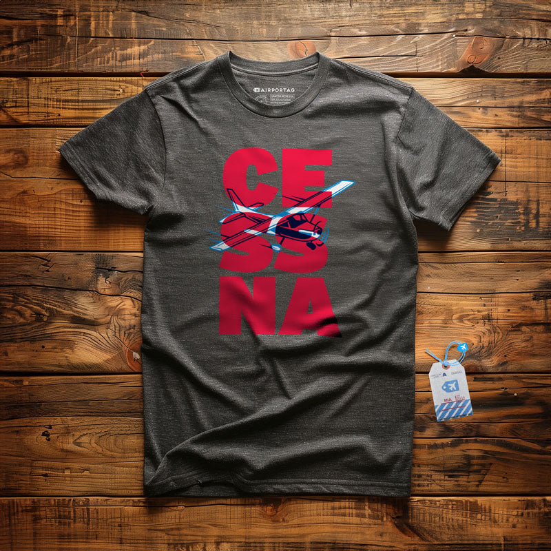 Cessna Letters - T-Shirt