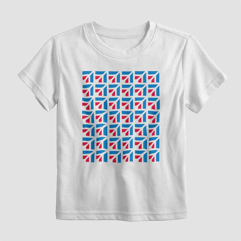 Cessna Logo Pattern - Kids T-Shirt