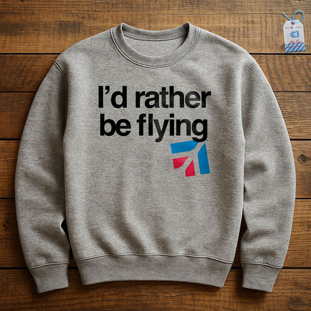Cessna Rather be Flying - Sweatshirt