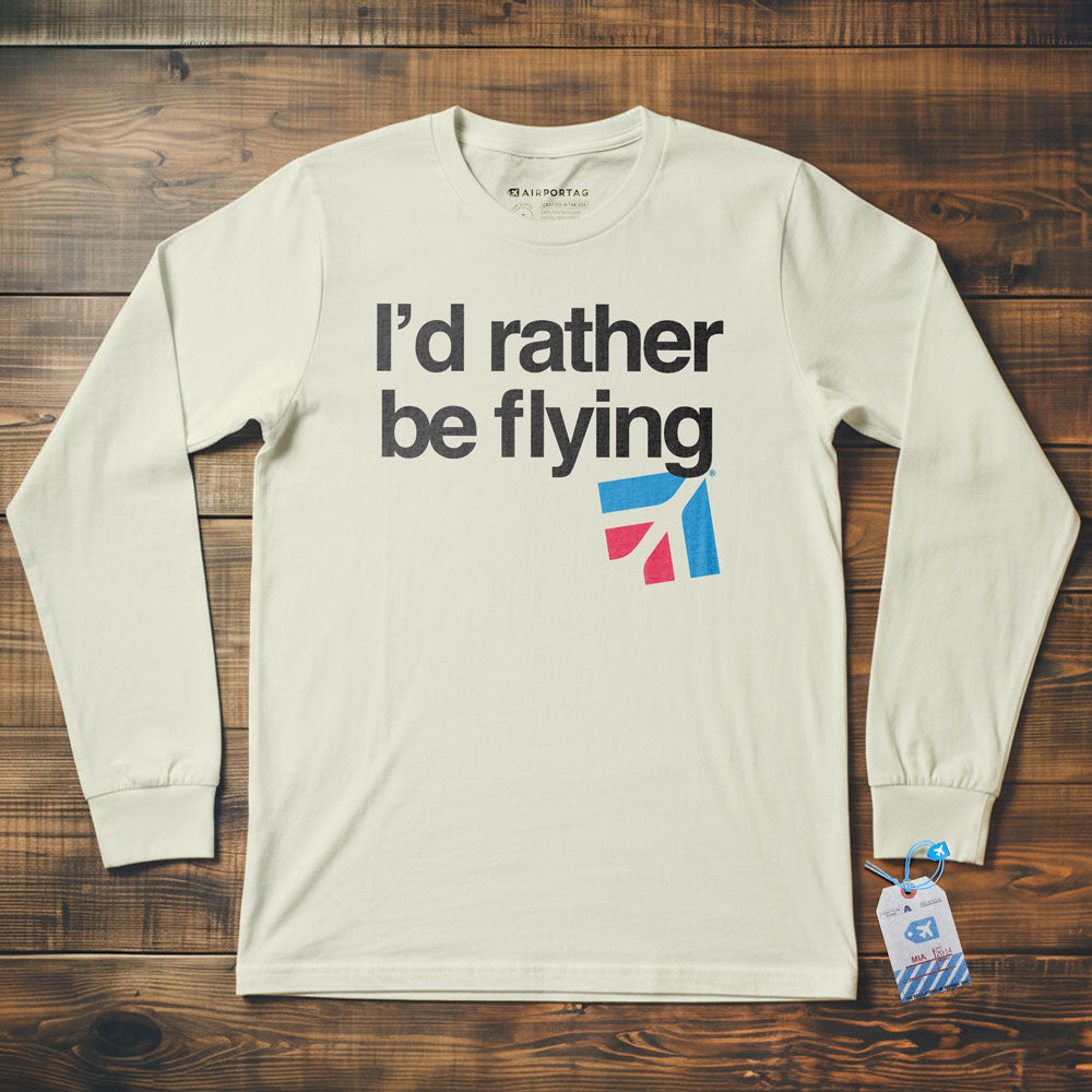 Cessna Rather be Flying - Long Sleeve T-Shirt