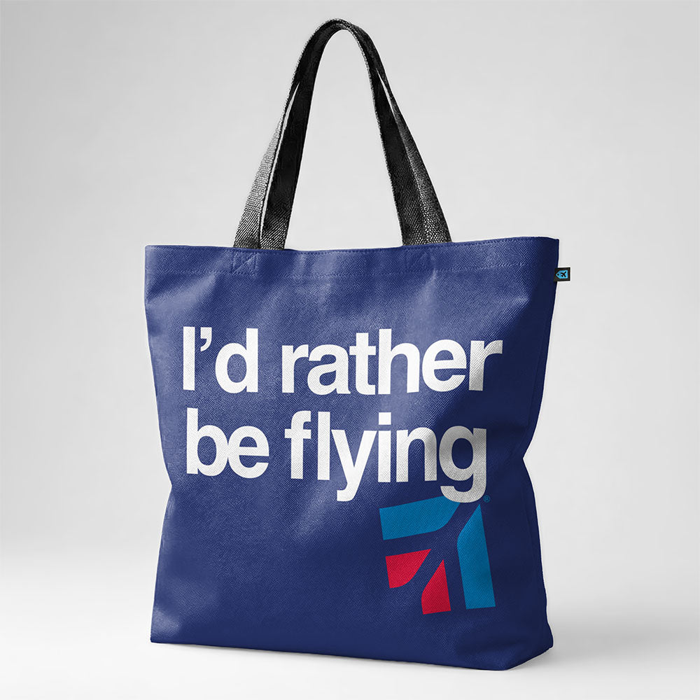 Cessna Rather be Flying - Tote Bag