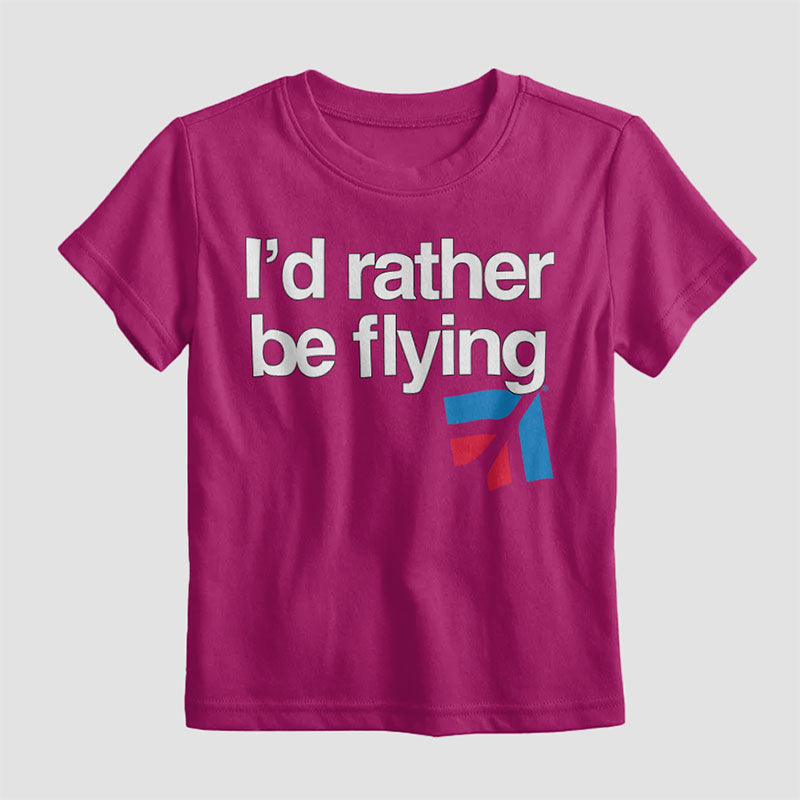 CESSNA-RATHER-FLYING - Kids T-Shirt
