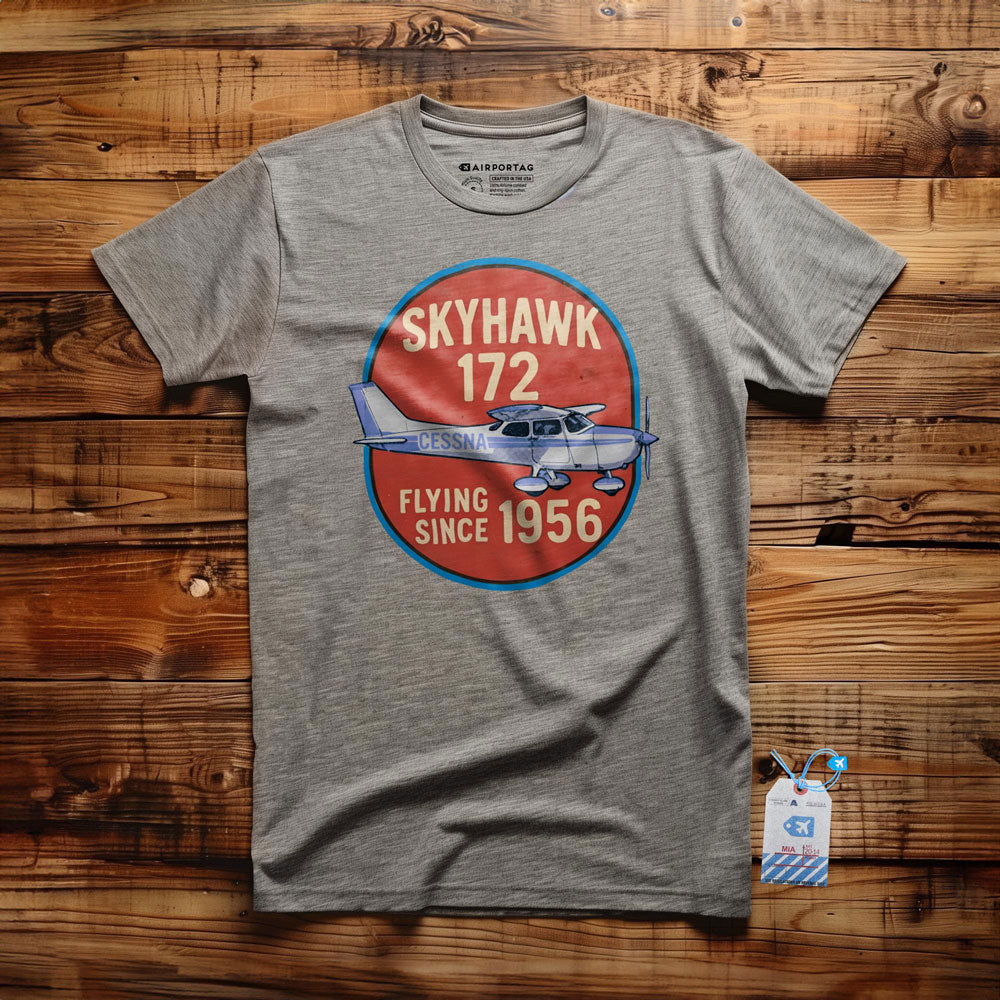 Cessna Skyhawk 172 Flying Since 1956 - T-Shirt