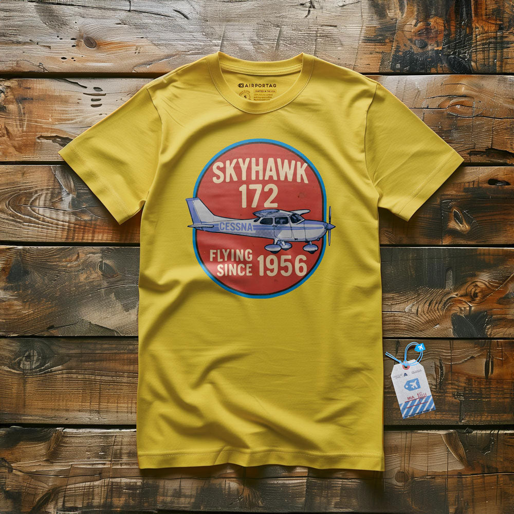 Cessna Skyhawk 172 Flying Since 1956 - T-Shirt