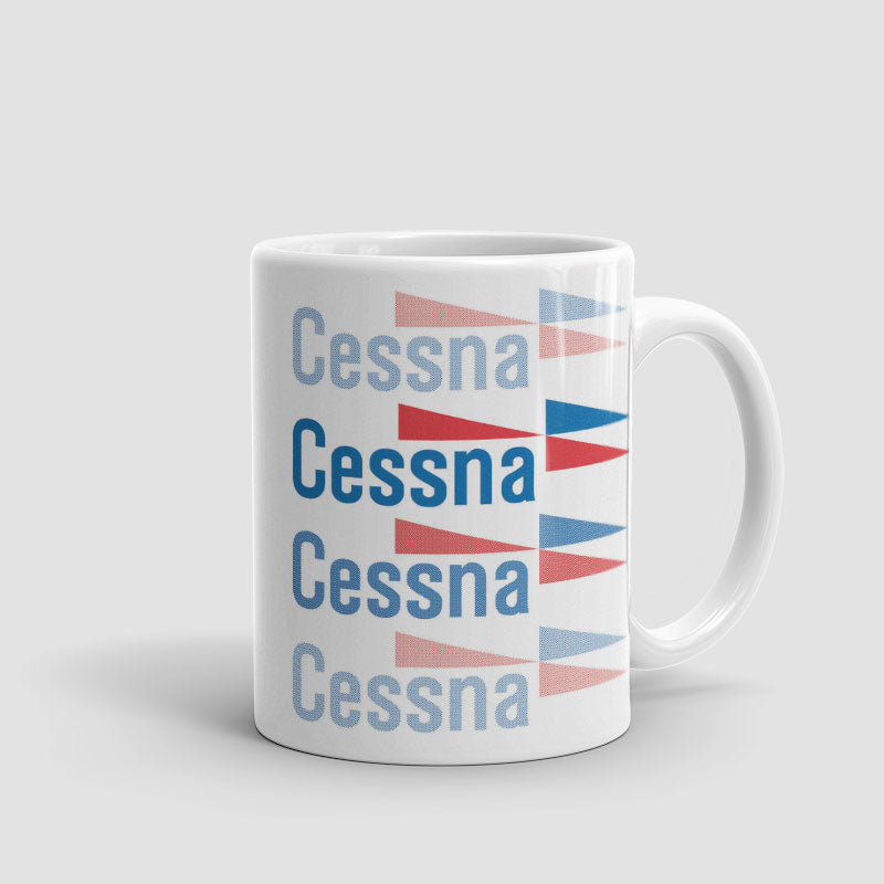 Cessna Vintage Logo Fade - Mug