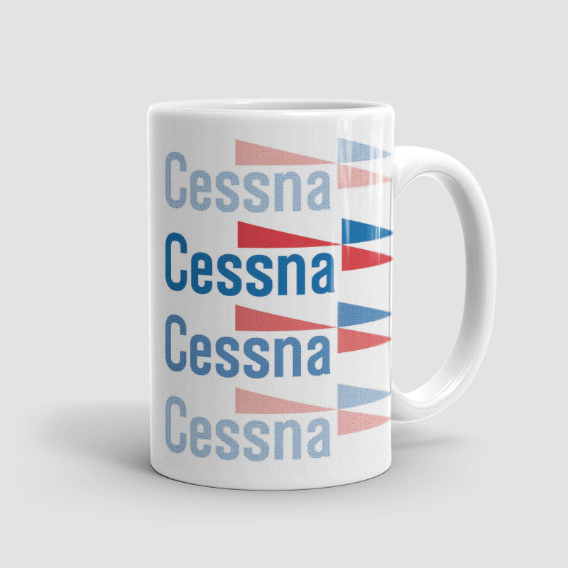 Cessna Vintage Logo Fade - Mug