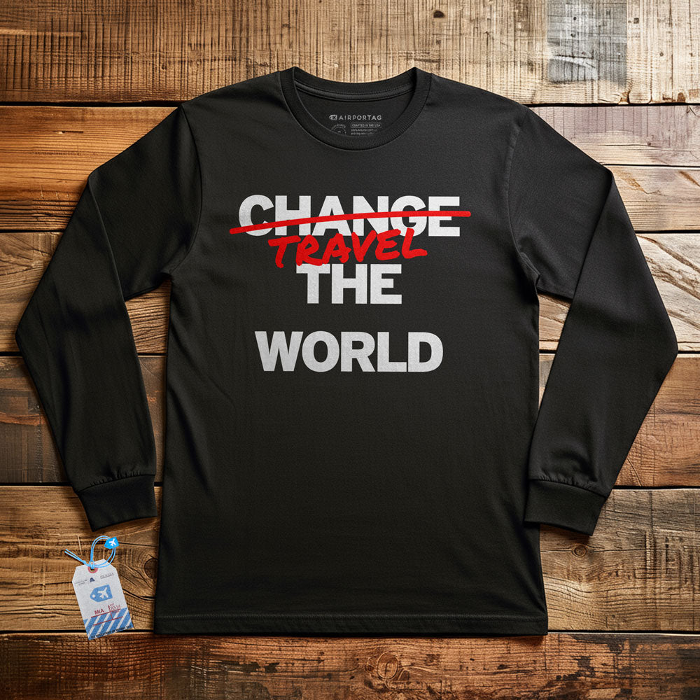 Travel The World - Long Sleeve T-Shirt