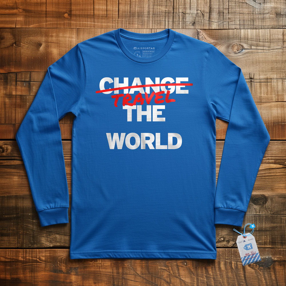 Travel The World - Long Sleeve T-Shirt