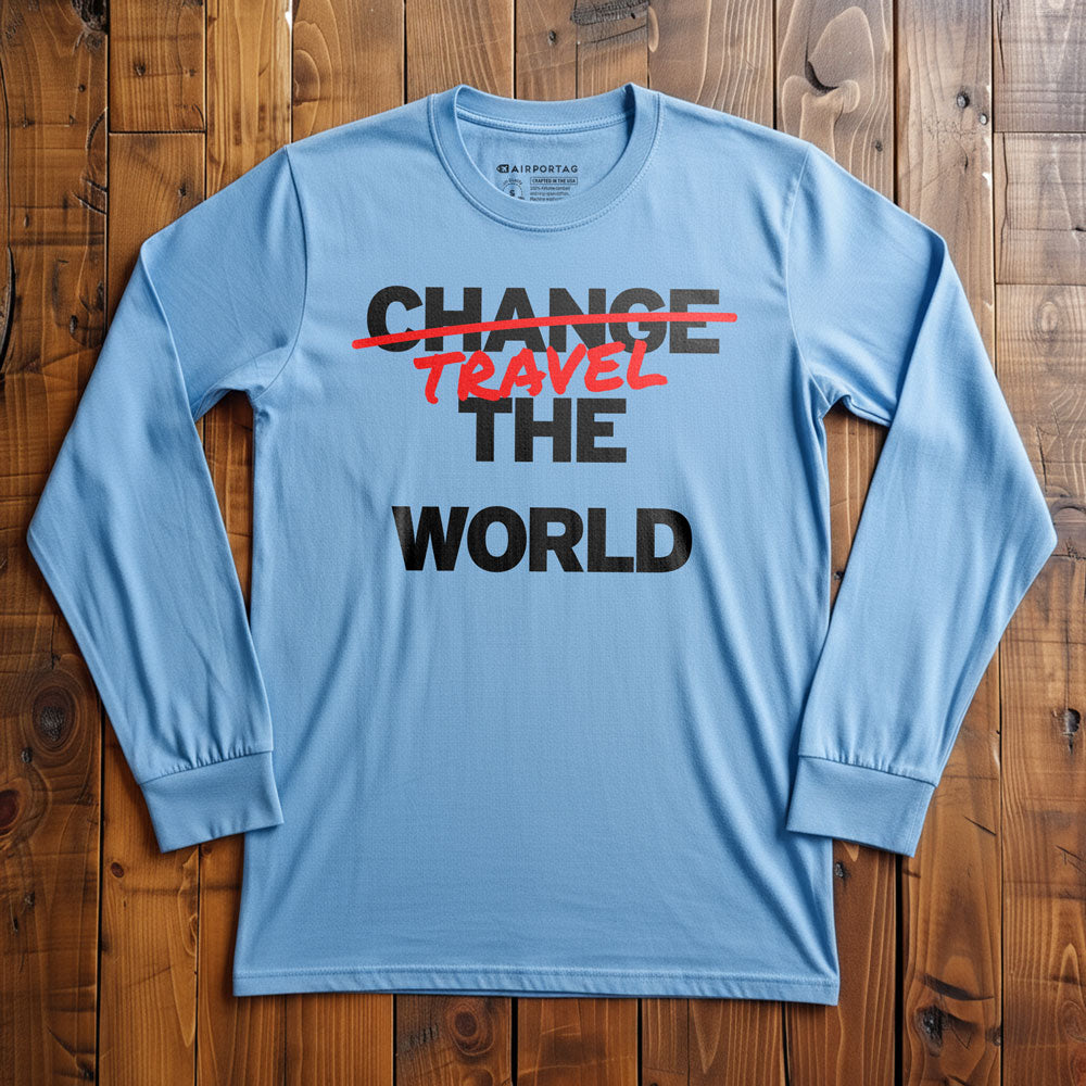 Travel The World - Long Sleeve T-Shirt