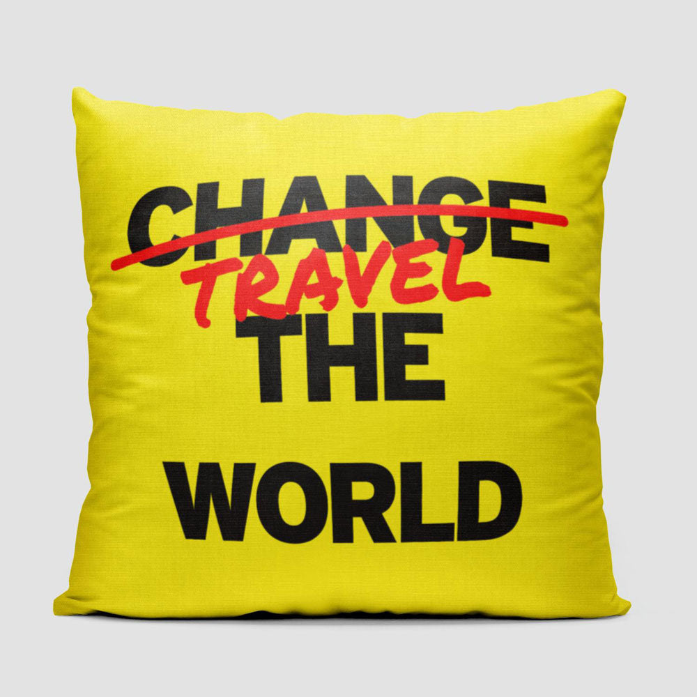 Travel The World - Throw Pillow