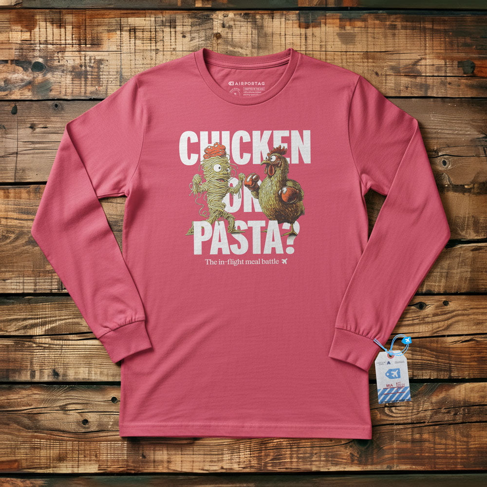 Chicken or Pasta - Long Sleeve T-Shirt