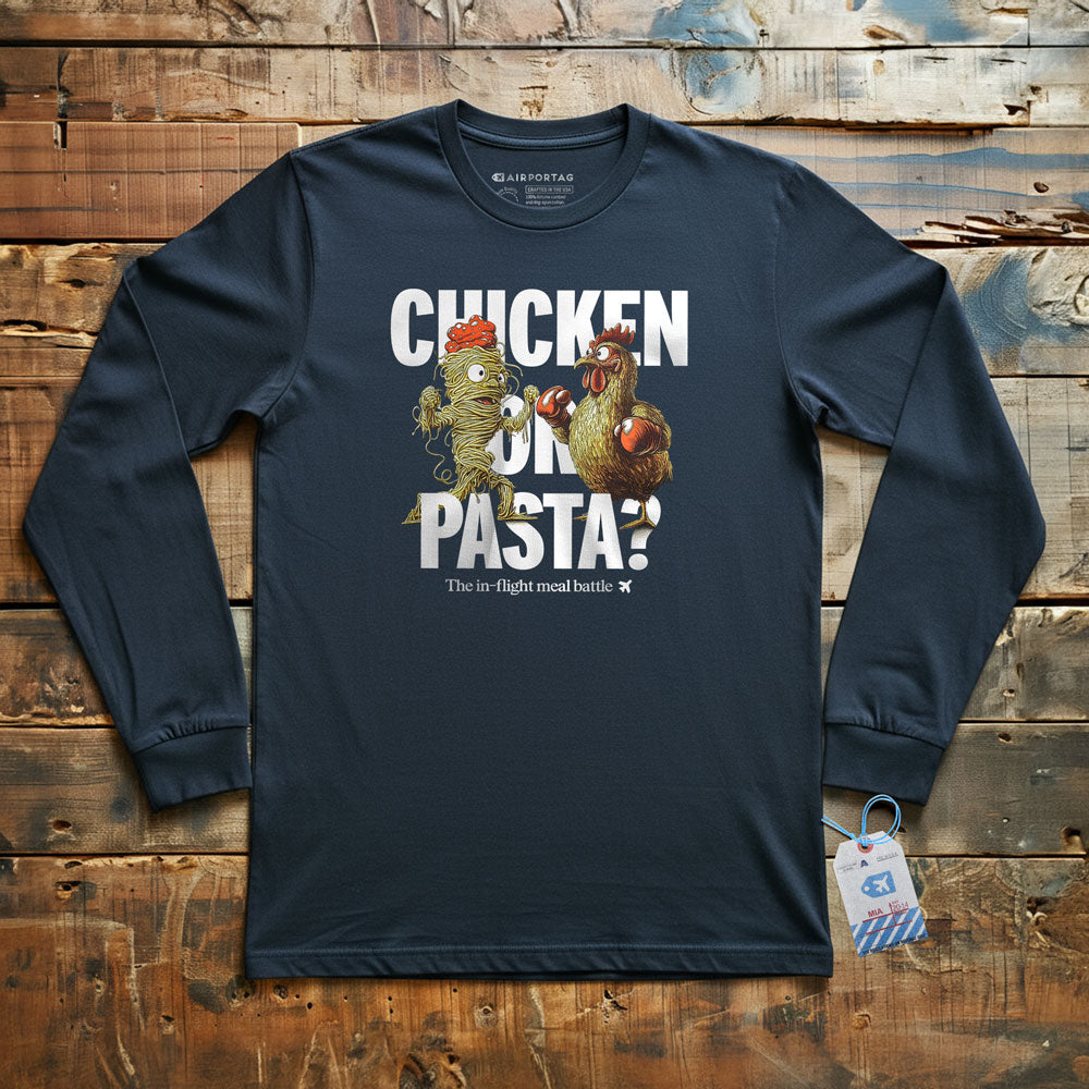 Chicken or Pasta - Long Sleeve T-Shirt